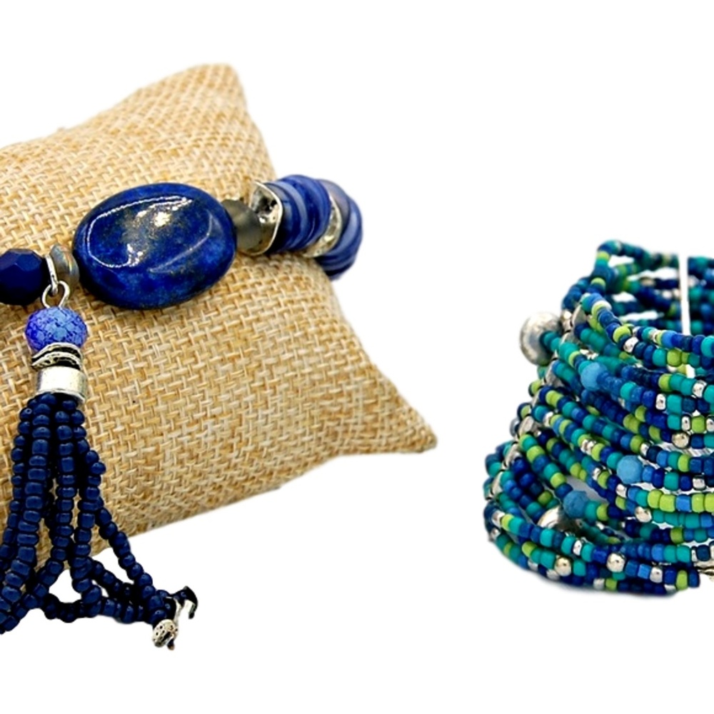 Chico's Tassel and Nina Bracelet Set New With Tags